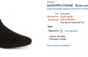 Des chaussures pour femme de marque monoprix à prix sacrifiés !