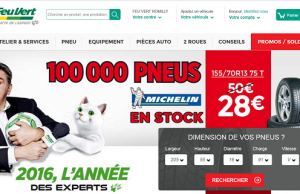100 000 pneus Michelin en promotion chez Feu Vert