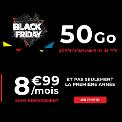 Forfait Auchan Telecom Black Friday