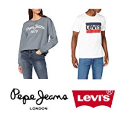 Jeans Levis et Pepe en promo