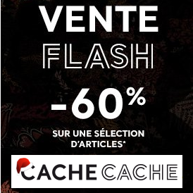 Vente Flash Cache Cache -60% de réduction