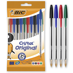 Lot stylo bic à petit prix