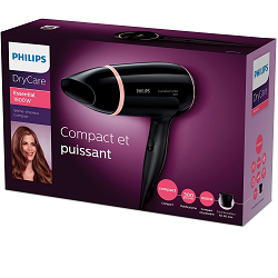 Seche cheveux Philips compact et puissant à petit prix